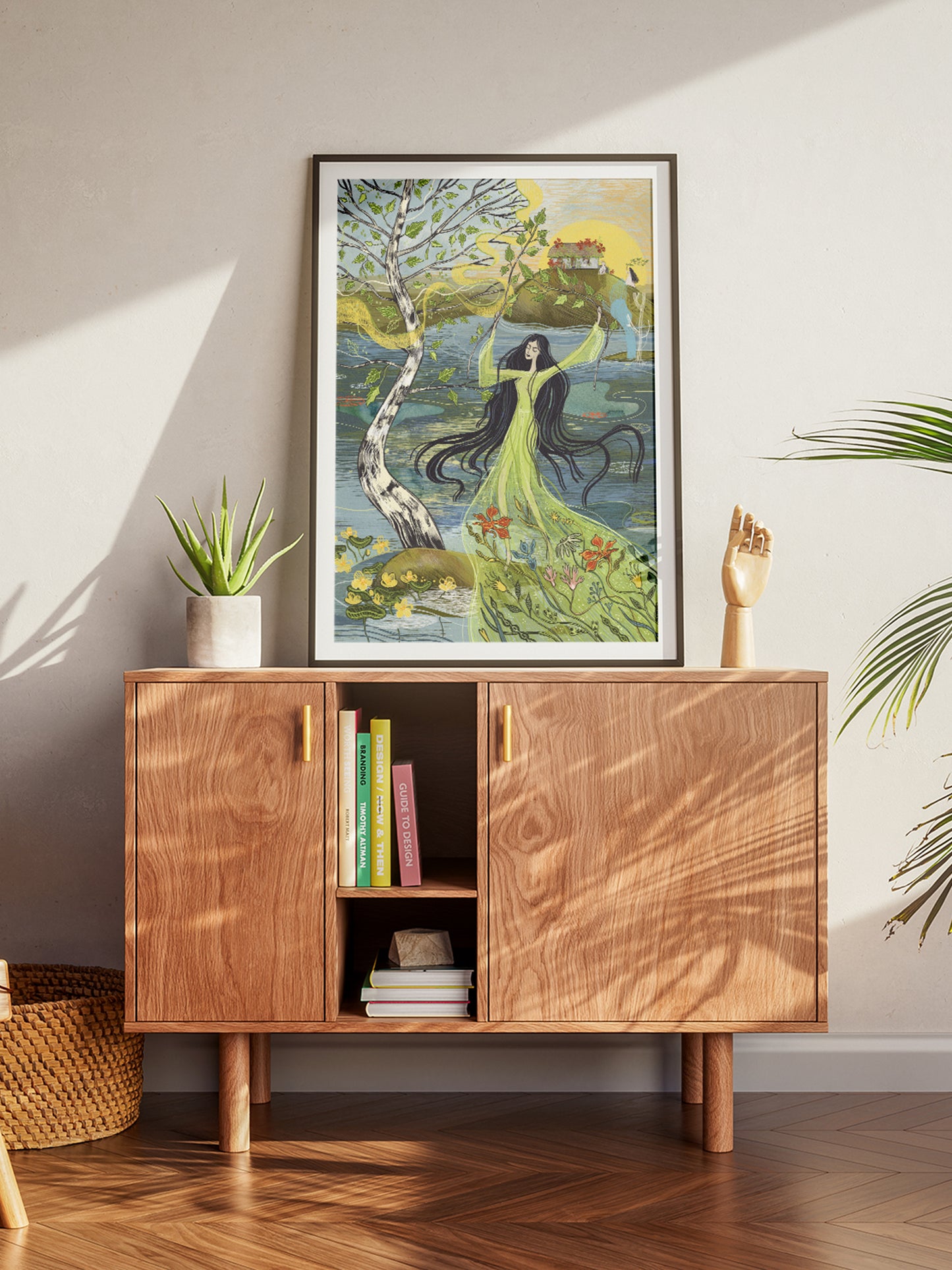 Fire Dance - art print