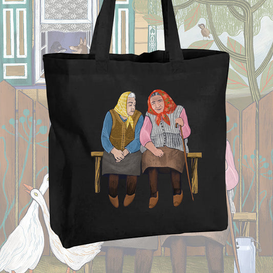 Torba bawełniana shopper - Ławeczka