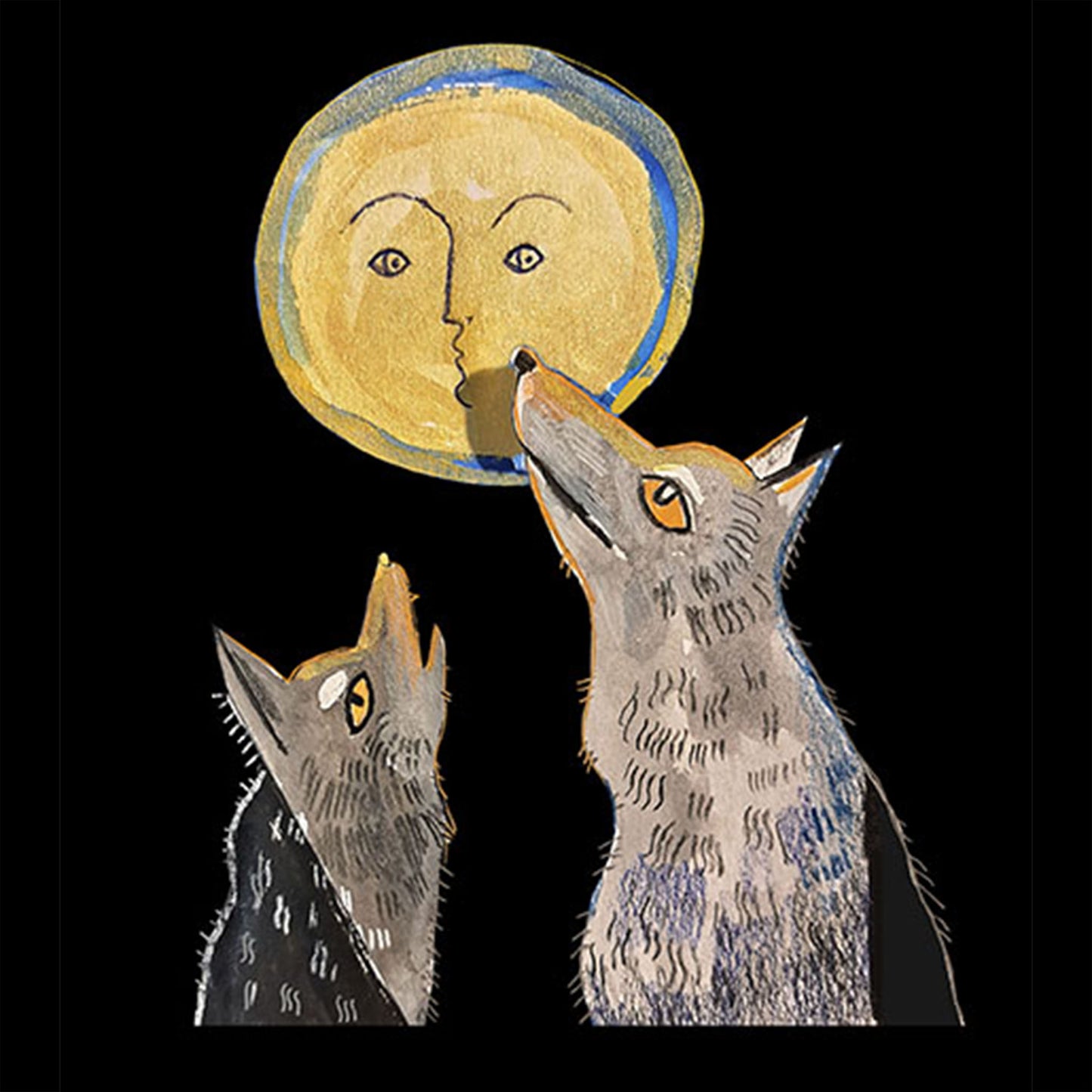 Cotton bag - Wolf Moon