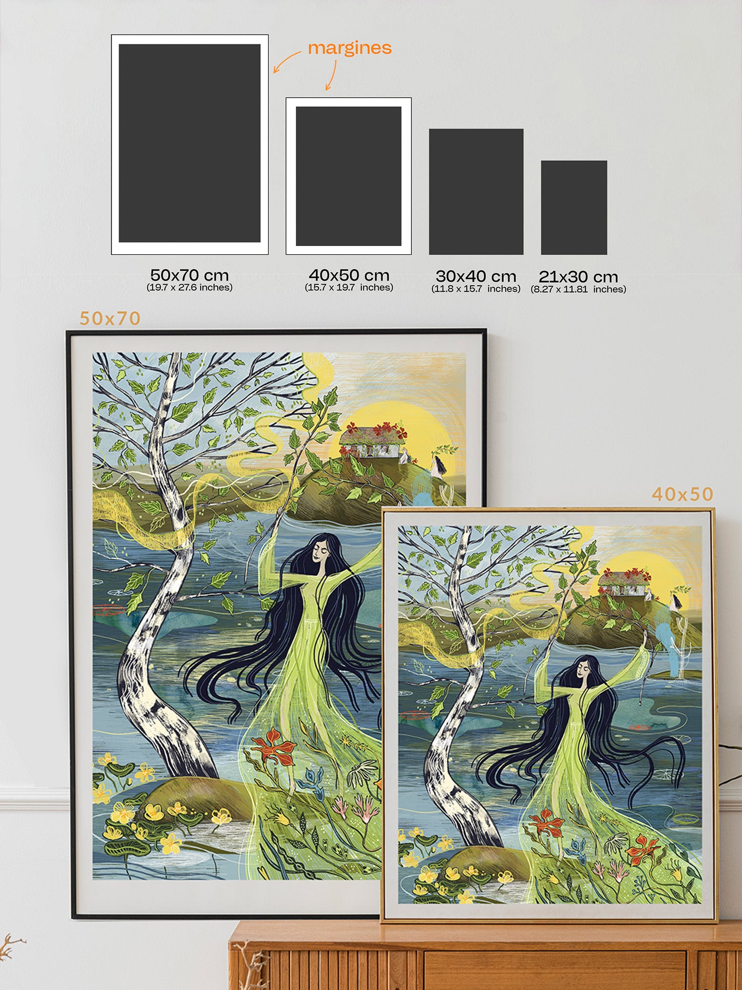 Fire Dance - art print