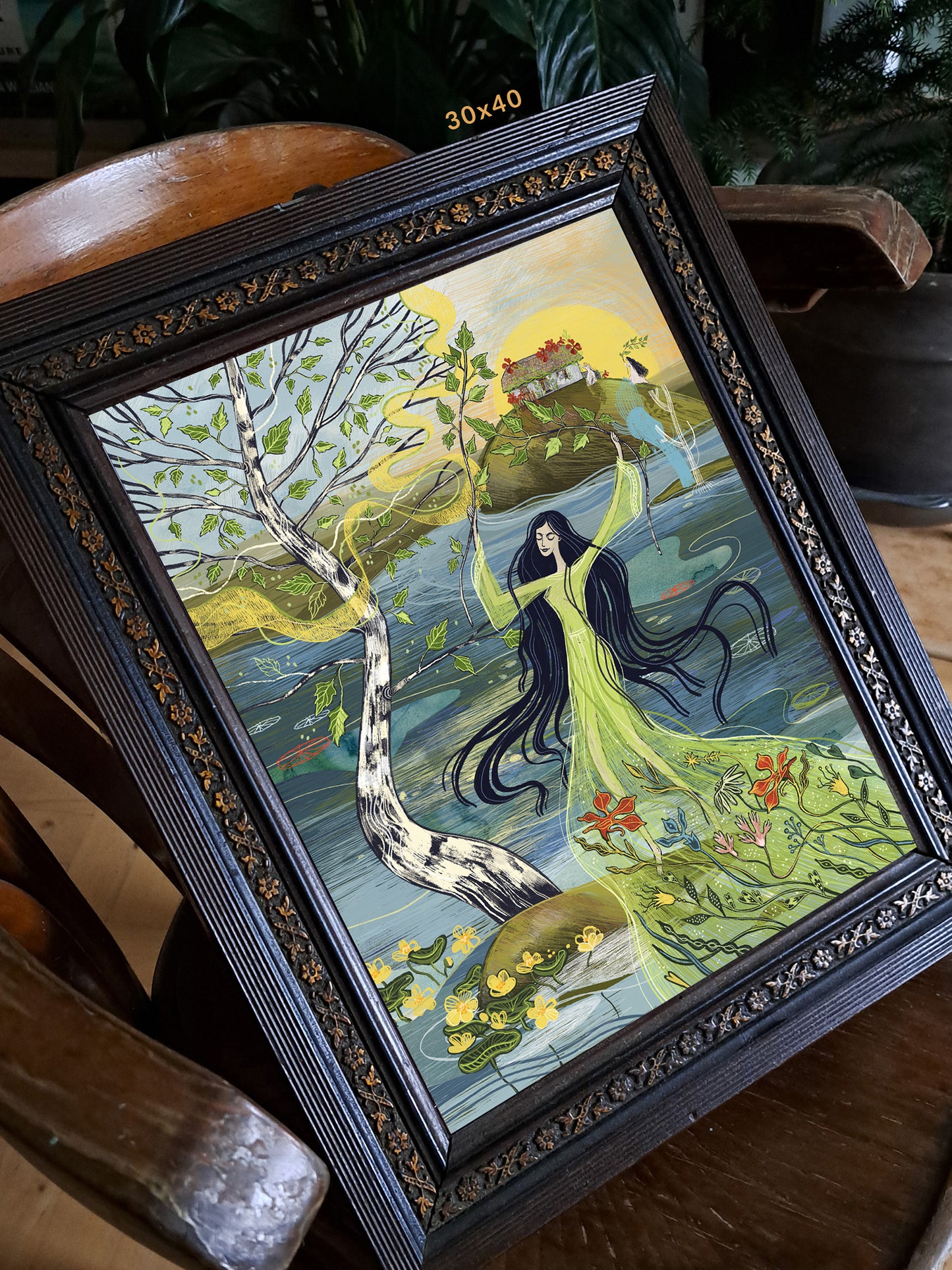 Fire Dance - art print