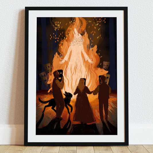 Fire Dance - art print