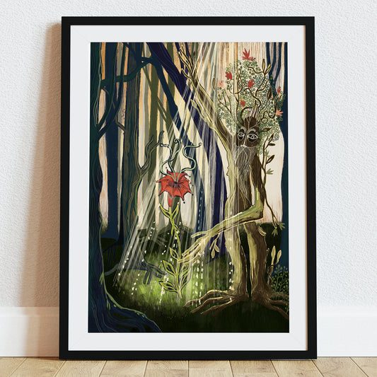 Fire Dance - art print
