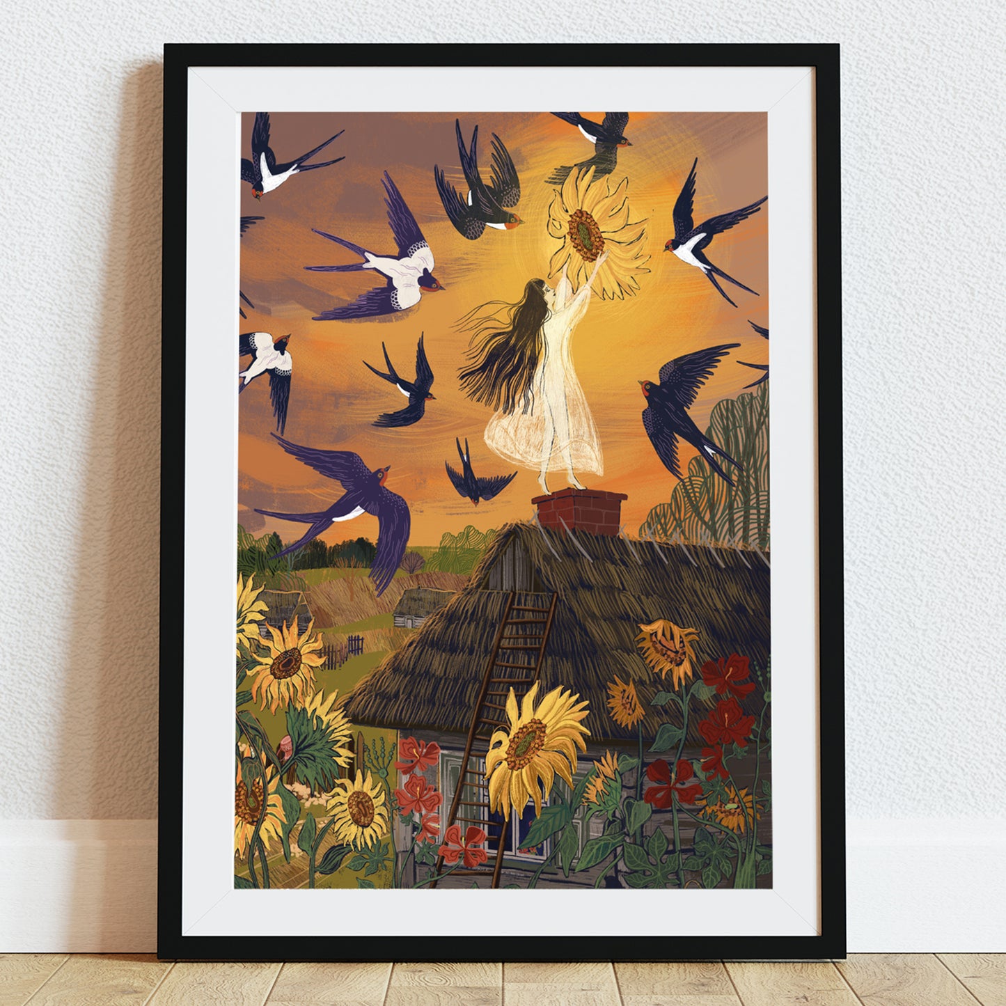 Fire Dance - art print