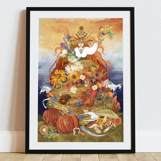 Mokosh - art print