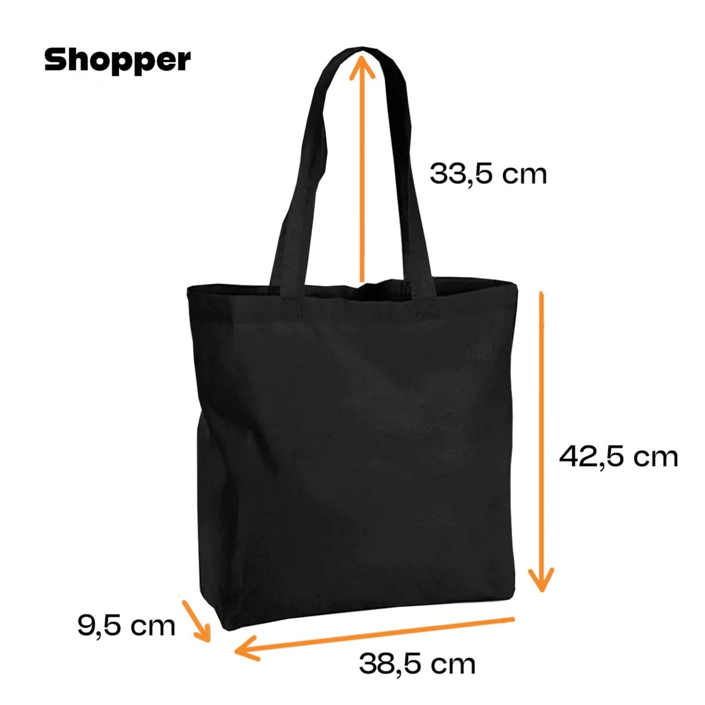 Cotton shopper bag - Carol singers