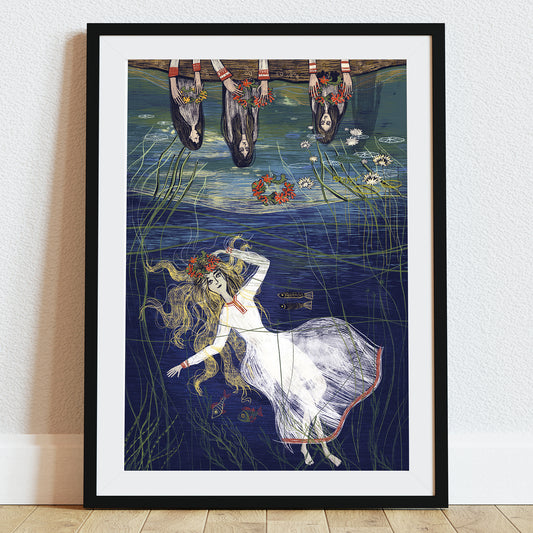 Fire Dance - art print