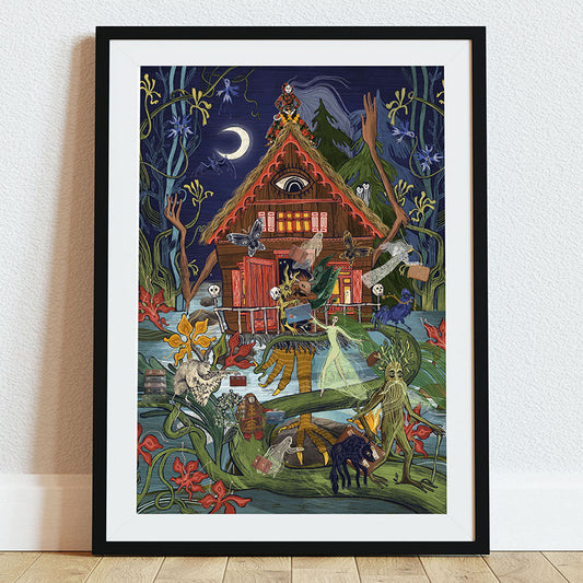 Slavic New World Station - art print