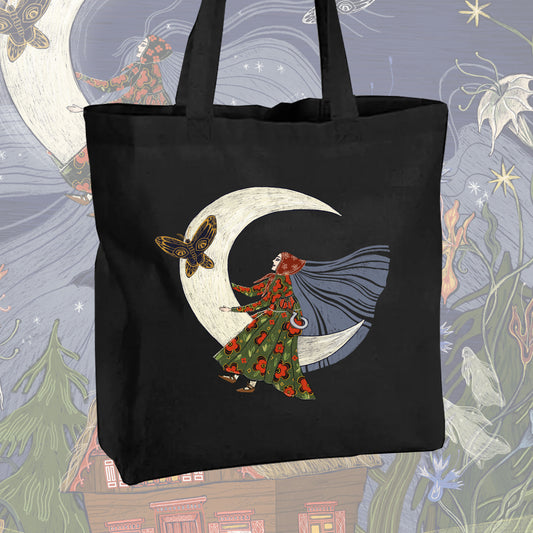 Torba bawełniana shopper - Baba Jaga