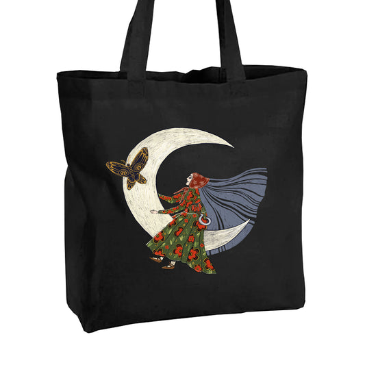 Cotton shopper bag - Baba Yaga