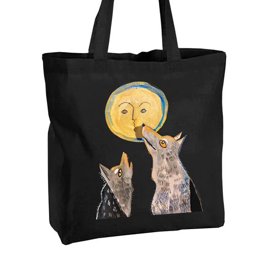 Torba bawełniana shopper - Wilcza Pełnia