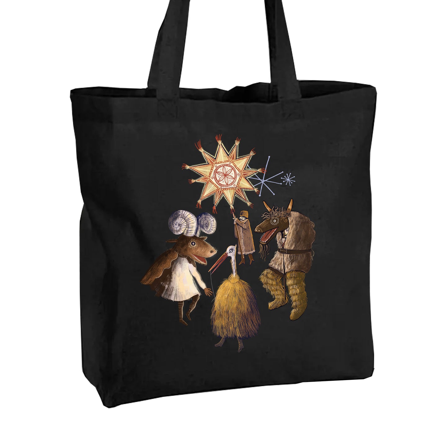 Torba bawełniana shopper - Kolędnicy