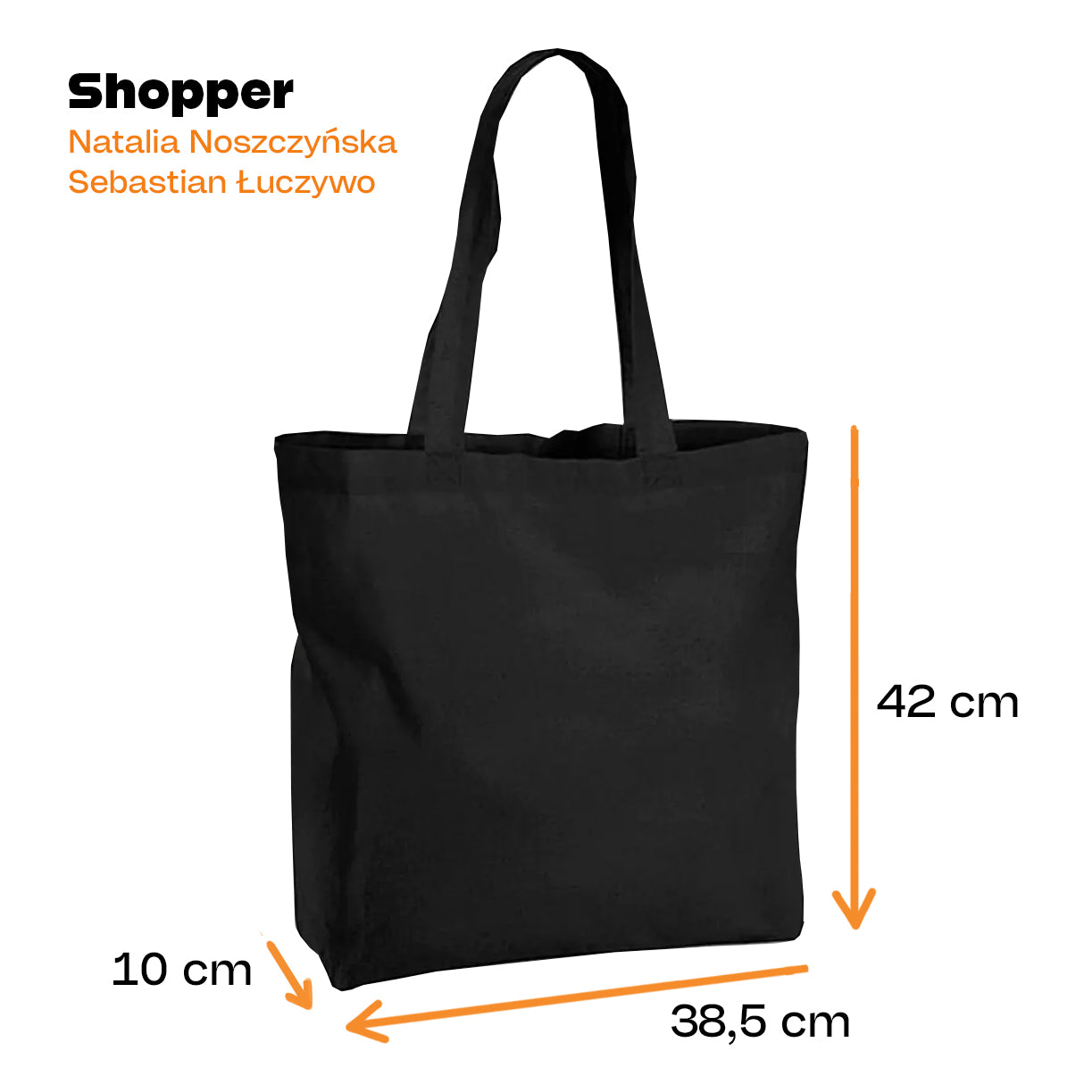 Torba bawełniana shopper - Baba Jaga