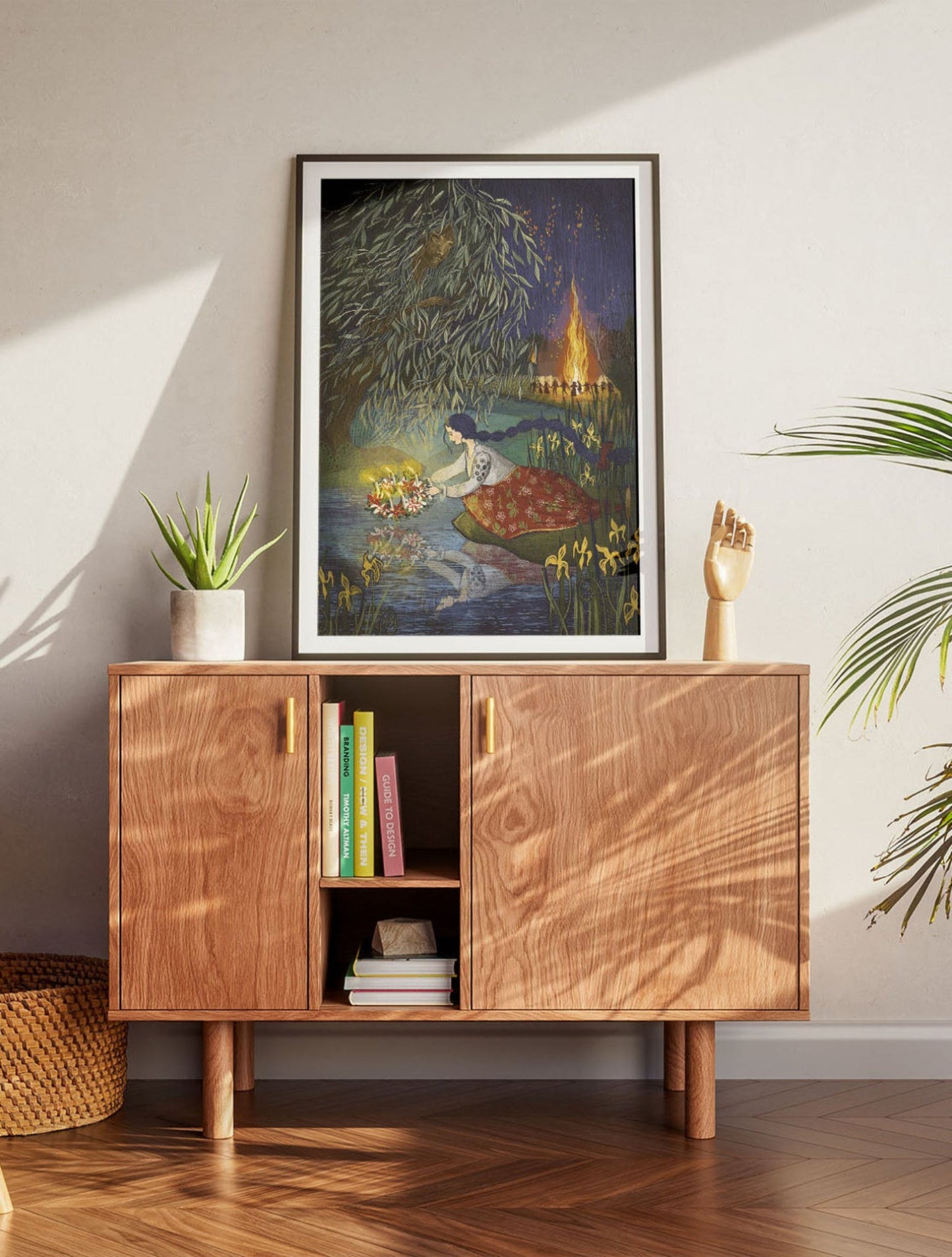 Willow Maiden - art print