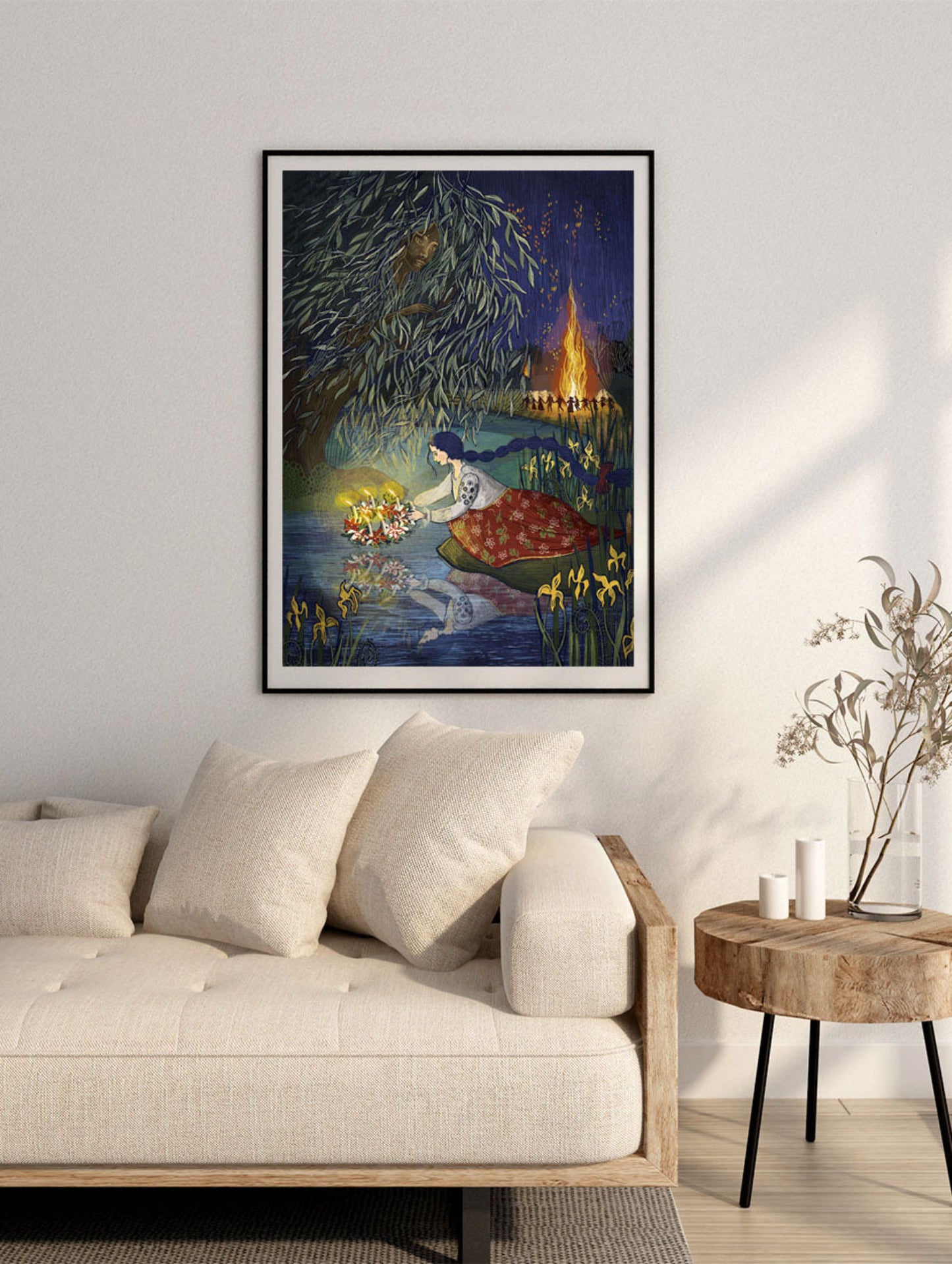 Willow Maiden - art print